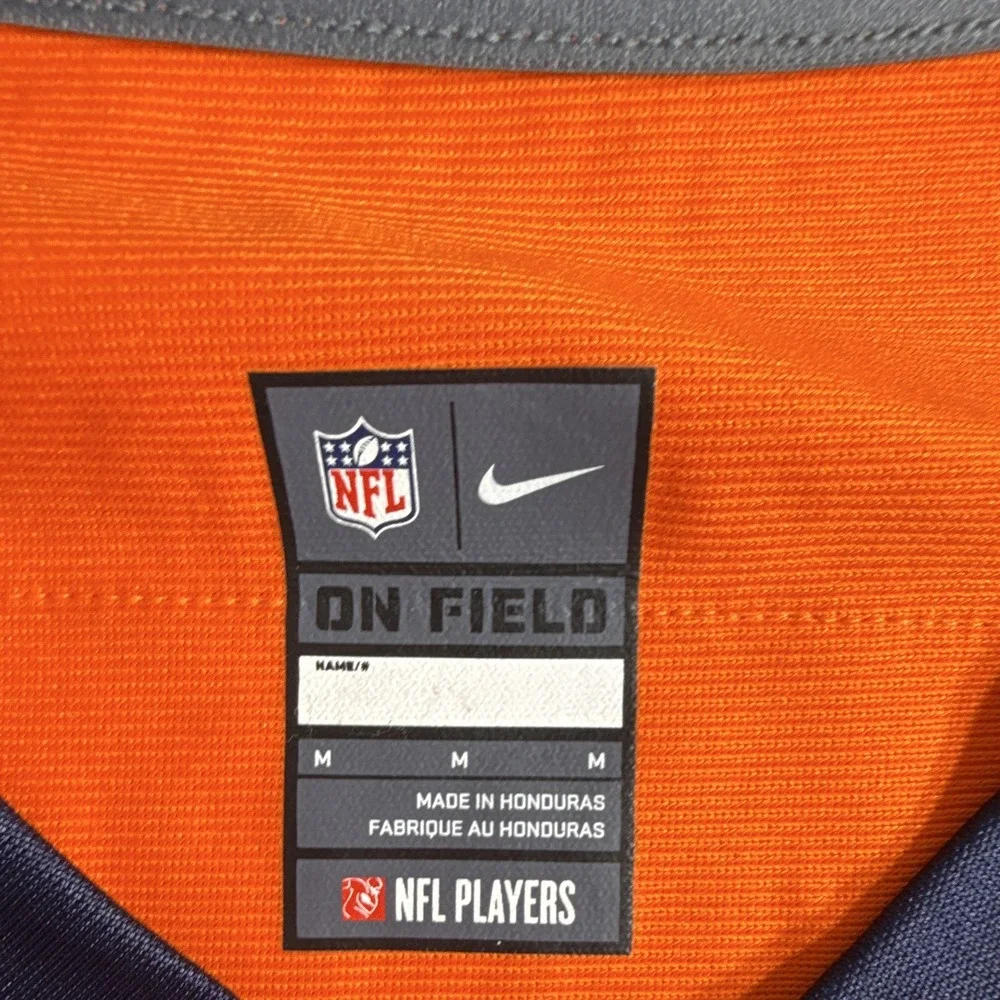 Nike Denver Broncos Wes Welker #83 NFL On Field Women's Jersey Orange/Blue M